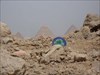 The coin is now near the pyramids of Gizeh