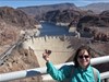 Patriot Jordan with a view of Hoover Dam
