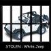 jailed white jeep