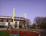 Stadion Rote Erde Im Hintergrund das Westfalenstadion