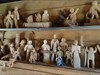 Lilla Dumbo between Emil's wooden figures