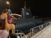 Close to the lighthouse cache we visited a submarine  Bild aus der Geocaching®-App hochgeladen