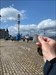 This trackable visited a cache near the waterfront in Greenock, Scotland! Log image uploaded from Geocaching® app