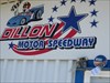 Jarrah at Dillon Motor Speedway (South Carolina) Jarrah (along with another TB) at the Dillon Motor Speedway ticket booth