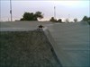 In the Pit At the Kennedy Skate Park in Yuma Arizona USA