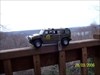 100_0445.jpg Hummer on CaptainFingers &amp; ShesFroggy&#39;s deck looking at Beaver Lake Prairie Creek Arkansas. Man, a hummer can go anywhere.