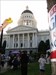 At the California State Capitol, Sacramento Going on the 10K MS Walk in Sacramento which was about to start when this picture was taken early on a Sunday morning.