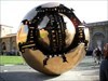 Sphere Within a Sphere in Vatican courtyard