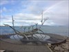 Solfar Sun Voyager Found this TB in a cache not far from this sculpture.  A beautiful walk along the water front!