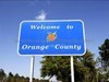 Drop in Orange County, Florida Established in 1824 as Mosquito County &amp; took up much of Central Florida. In 1845 renamed Orange County for the fruit that constituted its main product, &amp; most of the area created new counties. Nowadays citrus has been replaced by land development.