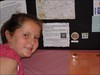 kates geocoin being displayed in daughters project