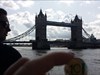 Micro Coin in front of the Tower Bridge in London During our Holiday in London we took this 10 Year Anniversary Micro Coin to many different places.