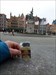 A trip to Bruges I put it in the marvellous cache in the Market Place in Bruges, after I took it on a sightseeing tour around the city. Hope she enjoyed it ...