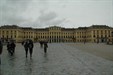 Schloss Schönbrunn im Regen