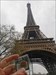 Besuch beim Eiffelturm