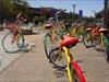Plenty of Google bicycles provided to employees