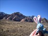 Red Rock Canyon - Mike enjoys the mountains Near Las Vegas NV