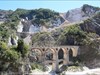 Ein Marmorsteinbruch von Carrara