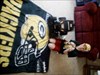 PACKER FAN Here is my son with just a few of his Green Bay items. He would wear GB clothes everyday if we would let him.