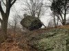 Hello! I retrieved you on top of this enormous puddingstone! I’ll be taking you back south to where it’s a bit warmer in Virginia Beach! Log image uploaded from Geocaching® app