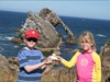 Ursa Alba goes to Bow fiddle Rock Earth Cache!