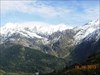 vue sur le massif du Mont Blanc (Dome de Miage)