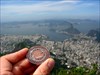 View from the top of Corcovado 710m above sealevel: A great view over the bay of Rio de Janeiro...