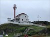The Cache Cape Forchu Lighthouse.&#13;&#10;Yarmouth, Nova Scotia