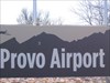 Provo Airport This is the Provo airport, which is in Provo, UT on the eastern side of Utah Lake.