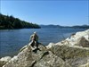 View of Johnston Straight - B.C. Coast 
(Pic not exactly at cache site). Log image uploaded from Geocaching® app