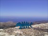 The fish in Greece Nice view from a hill to the aegean sea