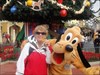 DSC01307 Pluto visiting Pluto in Disney World Orlando