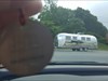 A whole stream of Airstreams went past us