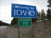 Montana Idaho border on Highway 20 west bound