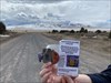 Dropping off in Nephi, Utah. Hope he has an opportunity to continue his adventure soon! Log image uploaded from Geocaching® app