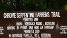 Barrens Sign
