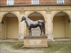 Statue near National Racehorse Museum, Newmarket