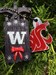 The Dawg Sled has a companion now.  GO COUGS!! All in good fun and the spirit of intercollegiate athletics!