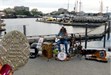 4. One-man band on the waterfront