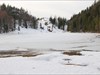 The frozen Lake Taubensee