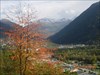 Automne au dessus de Bourg St Maurice (Savoie)