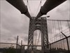 George Washington Bridge Eine der Brücken mit dem höchsten Traffic weltweit.&#13;&#10;2 x 8 Fahrspuren auf 2 Etagen