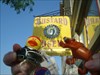 Even a biker duck would taste good with condiments Mustard Museum in Mount Horeb WI