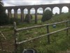 Train viaduct Buxton UK TB placed under one of the arches of this beautiful viaduct