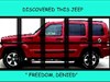 RED JAIL JEEP
