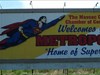 Metropolis Superman returning home