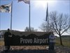 This is near the Provo airport. This is near the Provo maniciple airport, which is actually a bit larger than the one in Spanish Fork - Springville area. The coordinates at this one are: N 40 13.269 W 111 42.822