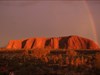 Uluru / Ayers Rock Australia Placed the Coin at an cache in the Yulara Resort / Australia