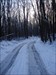 Snowy Trail near Lilly #1 Cache