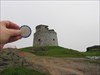 Martello Tower (during renovations) Went today and took 2 pictures to upload, with this coin. Unfortunately (or is that fortunately?!?), they&#39;re working on the &quot;Tower&quot; and surrounding areas... Should be nice when it&#39;s all done. *s*